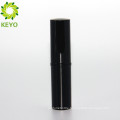 empty cosmetic container round black plastic lip gloss lipstick tube